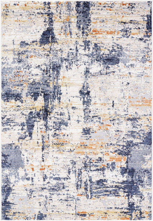 Livabliss Andorra Machine Woven Mid-century Area Rug High Pile Polypropylene Entryway Accent Ivory, Light Be 7'10" x 10' ARP2320-71010