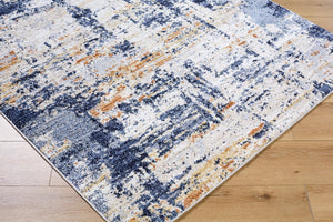 Livabliss Andorra Machine Woven Mid-century Area Rug High Pile Polypropylene Entryway Accent Ivory, Light Be 7'10" x 10' ARP2320-71010