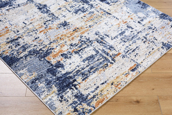 Livabliss Andorra Machine Woven Mid-century Area Rug High Pile Polypropylene Entryway Accent Ivory, Light Be 7'10" x 10' ARP2320-71010