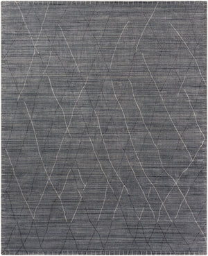Arlequin ARQ-2300 8' x 10' Handmade Rug ARQ2300-810  Charcoal, Medium Gray, Black Surya