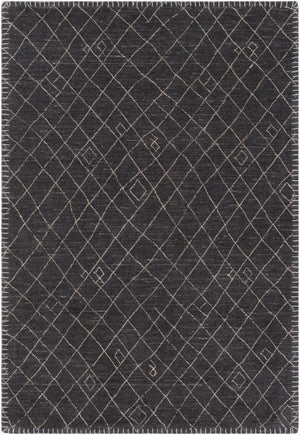 Surya Arlequin 2' X 3' Handmade Rug – Elegant Global Design, Durable Wool & Viscose, Spot Clean Only Black Wool,Viscose Arq2301-23
