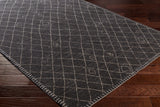 Arlequin ARQ-2301 8' x 10' Handmade Rug ARQ2301-810  Black, Ivory Surya