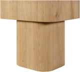 Arquette ARQT-001 22"H x 22"W x 22"D End Table ARQT001-222222  Top: Brown; Base: Brown Surya