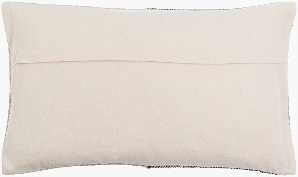 Surya Bartram Accent Pillow - 18"H X 18"W, Luxurious Wool-cotton Blend, Intricate Design For Home Charm Cream Wool,Cotton,Cotton Art001-2222d