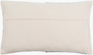 Surya Bartram Accent Pillow - 18"H X 18"W, Luxurious Wool-cotton Blend, Intricate Design For Home Charm Cream Wool,Cotton,Cotton Art001-2222d