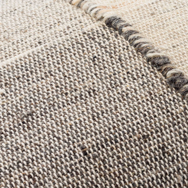 Surya Bartram Luxurious 14"L X 22"W Wool & Cotton Lumbar Pillow - Intricate Design For Stylish Comfort Cream Wool,Cotton,Cotton Art001-1422p