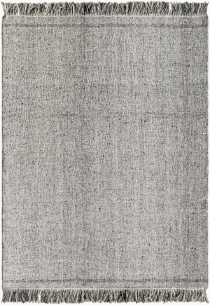 Surya Aarhus 2' X 3' Handmade Wool Rug - Luxurious, Easy-clean, Elegant Fringe, Perfect For Any Space! Medium Gray Wool Aru2300-23