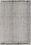 Aarhus ARU-2300 9' x 12' Handmade Rug ARU2300-912  Medium Gray, Black Surya