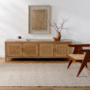 Surya Aarhus 2' X 3' Handmade Wool Rug - Luxurious, Easy-clean, Elegant Fringe, Perfect For Any Space! Tan Wool Aru2301-23