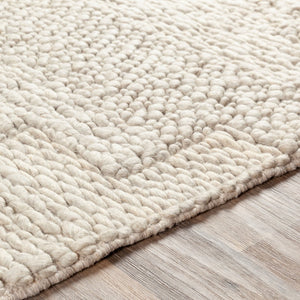 Surya Aravalli 2' X 3' Handmade Wool Rug - Modern Style, Durable, And Cozy Area Rug For Your Home Decor Ivory Wool Arv1003-23