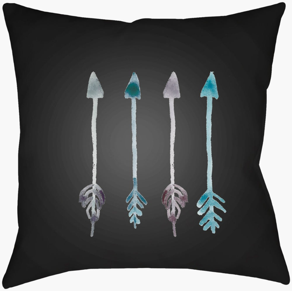 Livabliss Arrows Geometric Woven Polyester Accent Pillow for Modern Sofas and Living Spaces ARW010-1818