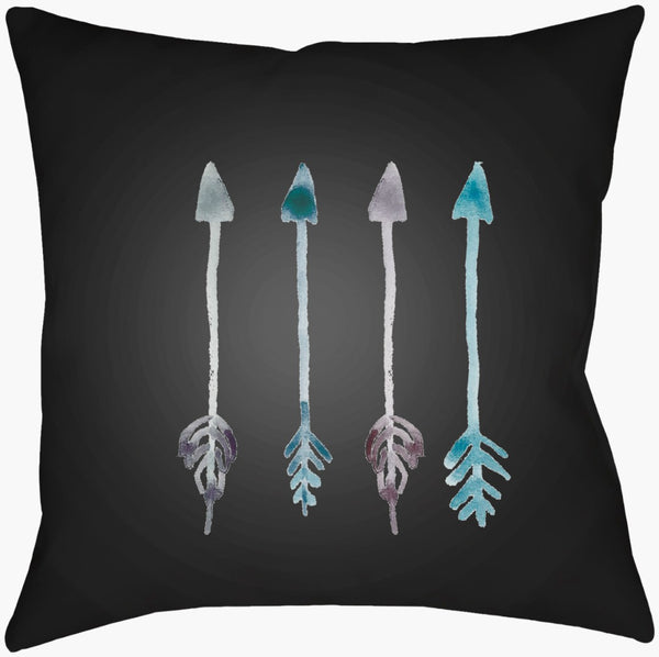 Livabliss Arrows Geometric Woven Polyester Accent Pillow for Modern Sofas and Living Spaces ARW010-1818
