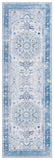 Safavieh Arizona 105 Power Loomed Polyester Rug Beige / Blue ARZ105B-9