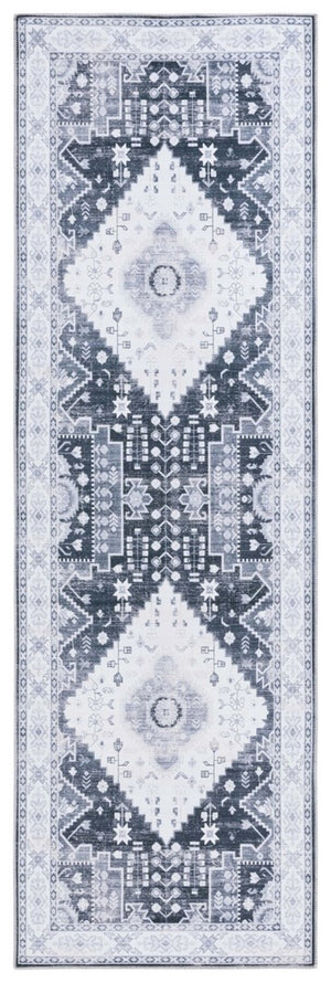 Safavieh Arizona 107 Power Loomed Polyester Rug Grey Green / Ivory ARZ107F-9