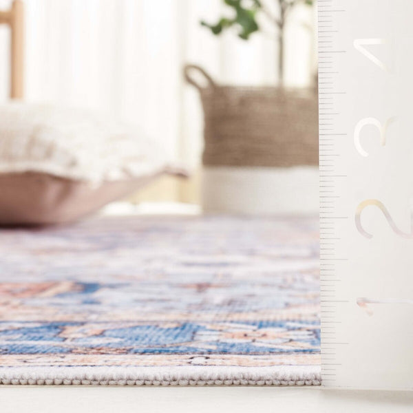 Safavieh Arizona 523 ARZ523 Power Loomed Traditional Rug Blue / Beige ARZ523M-6SQ