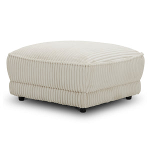 Parker House Parker Living Utopia - Mega Ivory Ottoman with Casters Mega Ivory 100% Polyester (S) SUTP#900-MGIV