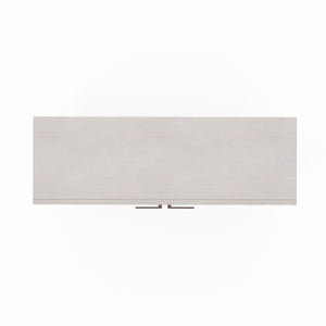 A.R.T. Furniture Mezzanine Hall Chest In Dove Gray - Stylish New Traditional Storage With Antique Mirror Doors & Drawers Light Gray Parawood And Poplar Solids,Maple Veneer,Mirror,Steel 325397-2249