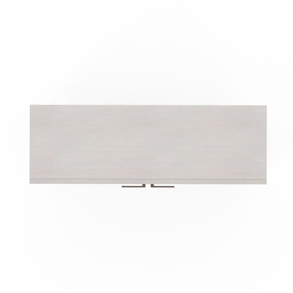 A.R.T. Furniture Mezzanine Hall Chest In Dove Gray - Stylish New Traditional Storage With Antique Mirror Doors & Drawers Light Gray Parawood And Poplar Solids,Maple Veneer,Mirror,Steel 325397-2249