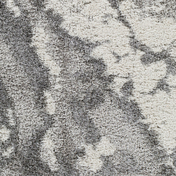Livabliss Alta Shag Polypropylene Area Rug Scandinavian Modern Plush Pile Entryway Accent Gray, Light Gra 2' x 2'11" ASG2301-23