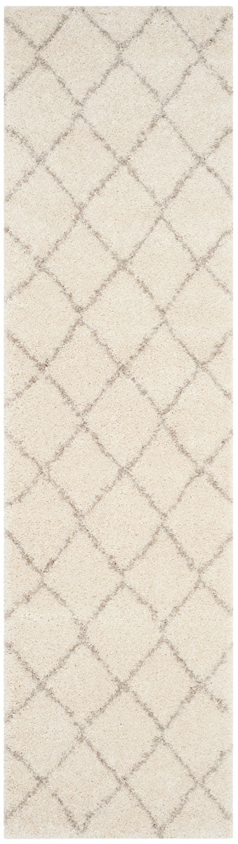Safavieh Arizona Shag 742 Power Loomed  Rug Ivory / Beige ASG742A-24