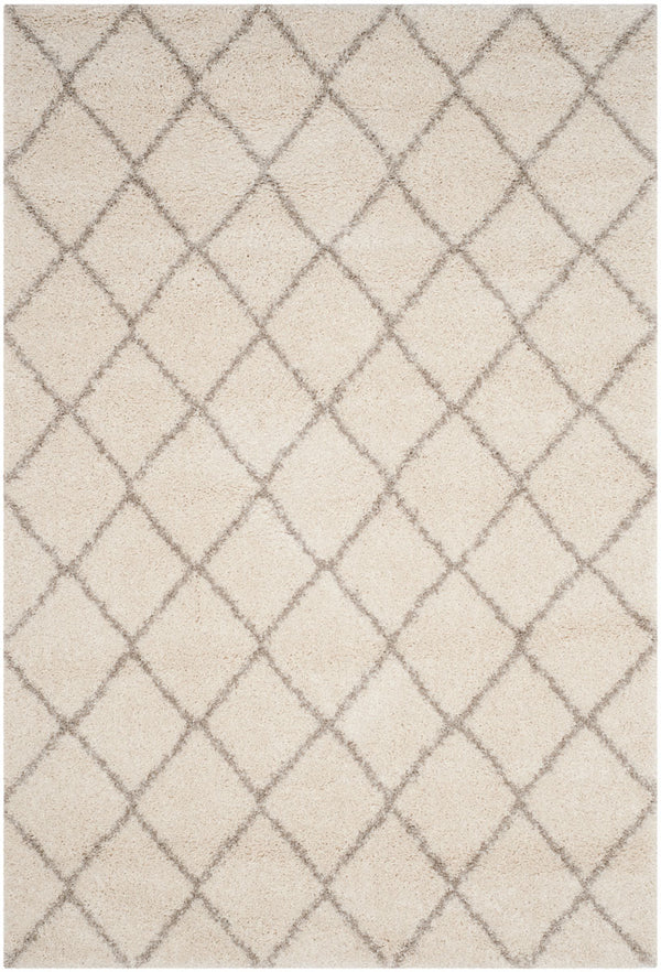 Safavieh Arizona Shag 742 Power Loomed  Rug Ivory / Beige ASG742A-24