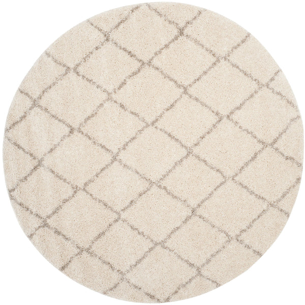 Safavieh Arizona Shag 742 Power Loomed  Rug Ivory / Beige ASG742A-24
