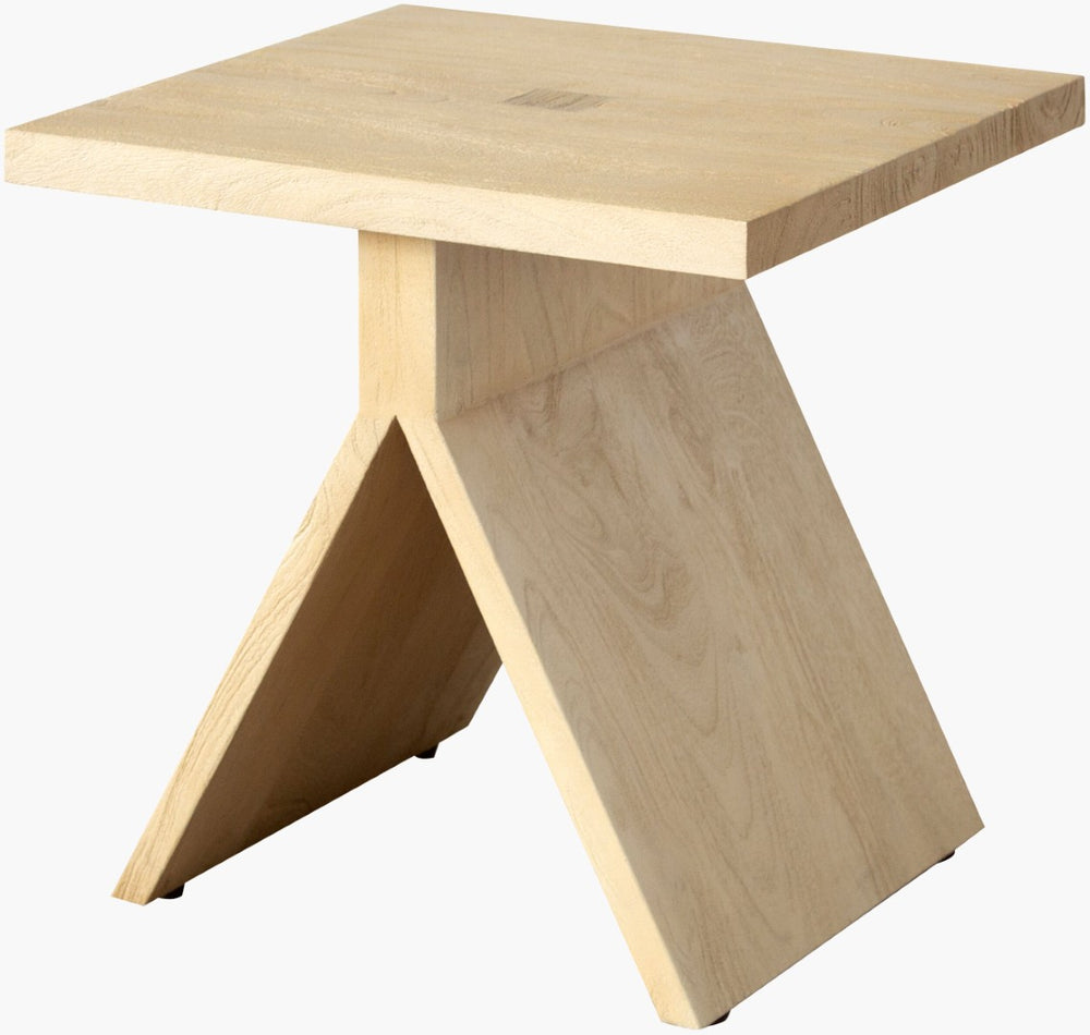 Livabliss Asil Cube End Table Minimalist Modern Accent for Living Room or Bedroom Decor ASIL001-181818