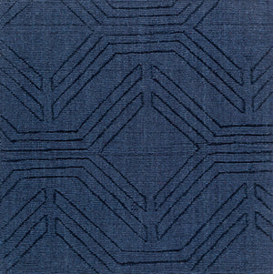 Surya Ashlee 5' X 7'6" Handmade Wool Rug - Modern Low Pile Design For Elegant Home Decor & Style Blue Wool Asl1009-23