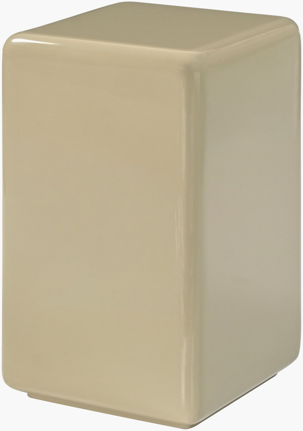 Surya Arseni Hand-painted Artisan End Table Compact Square Accent for Modern Living Spaces ASNI001-201212