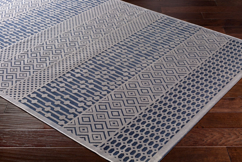 Livabliss Aesop Chenille Polyester Low Pile Area Rug Soft Woven Pattern for Living Dining Rooms ASP2302-912