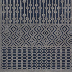 Livabliss Aesop Chenille Polyester Low Pile Area Rug Soft Woven Pattern for Living Dining Rooms ASP2302-912