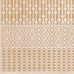 Livabliss Aesop Global Geometric Accent Rug Chenille Polyester Blend Low Pile Entryway Mat ASP2303-23