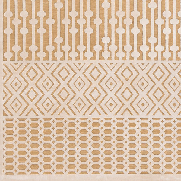 Livabliss Aesop Global Geometric Accent Rug Chenille Polyester Blend Low Pile Entryway Mat ASP2303-23
