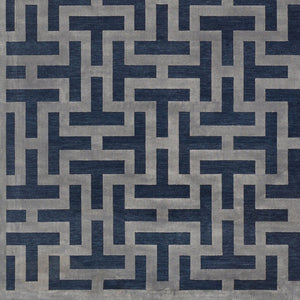 Livabliss Aesop Machine Woven Chenille Polyester Rug Low Pile Minimalist Entryway Accent ASP2312-23