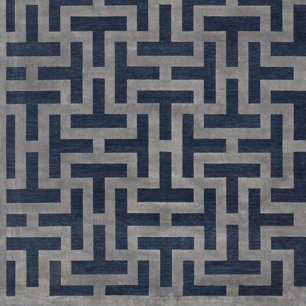 Livabliss Aesop Machine Woven Chenille Polyester Rug Low Pile Minimalist Entryway Accent ASP2312-23