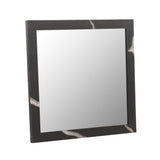 VIG Furniture Modrest Aspen - Modern Matte Brown Ash & Silver Mirror VGVCJ1801-M-BRN