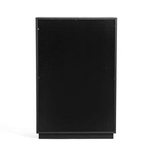 VIG Furniture Modrest Aspen - Modern Matte Brown Ash & Silver Chest VGVCJ1801-5H