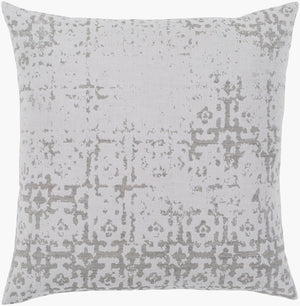 Livabliss Abstraction Graphic Cotton Throw Pillow Glam Modern Accent for Sofas and Bedrooms ASR001-1818P