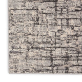 Nourison Calvin KleinCK950 Rush CK952 Machine Made Power-loomed No Border Indoor Only Modern  Rug Ivory,Grey, Ivory Grey High Pile, 100% Polypropylene,Low Pile, 100% Polyester 99446782816