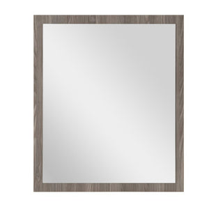 VIG Furniture Asus Italian Elm Grey Mirror – Vertical Wall Or Dresser Mount, Matte Veneer Frame, Made In Italy (94) VGACASUS-MIR-GRY