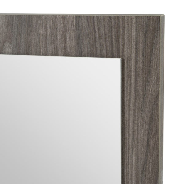 VIG Furniture Asus Italian Elm Grey Mirror – Vertical Wall Or Dresser Mount, Matte Veneer Frame, Made In Italy (94) VGACASUS-MIR-GRY
