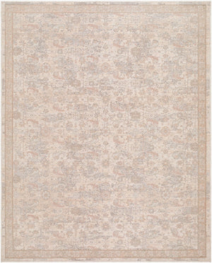 Livabliss Aston Villa Flatweave Area Rug Turkish Woven Polyester Medallion Pattern for Living Rooms Beige, Taupe 10' x 14' ASV2307-1014
