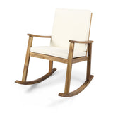 Christopher Knight Home® - Noble House - Candel Outdoor Acacia Wood Rocking Chair