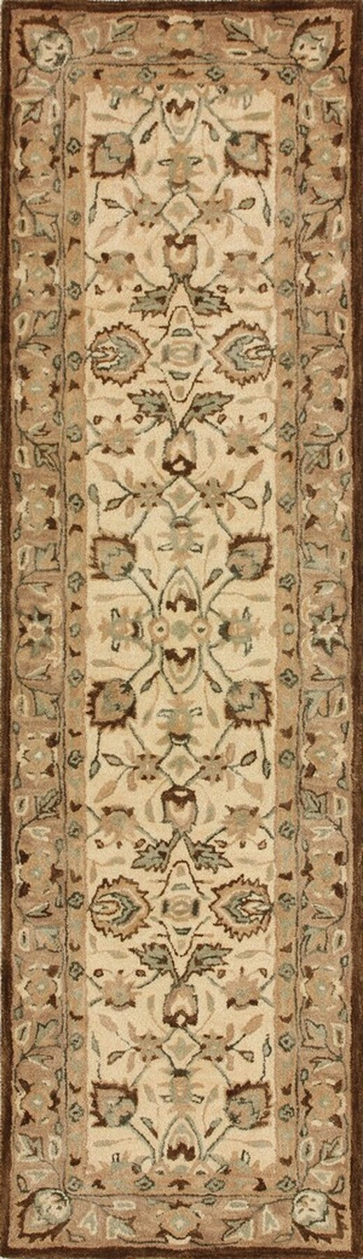 Antiquity Hand Tufted Wool Pile Rug - Exquisite Craftsmanship from India for Timeless Elegance