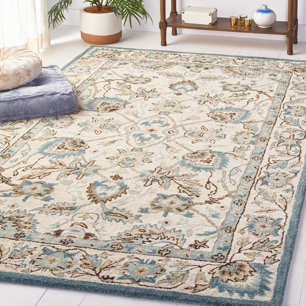 Antiquity Hand Tufted Wool Pile Rug - Exquisite Craftsmanship from India for Timeless Elegance