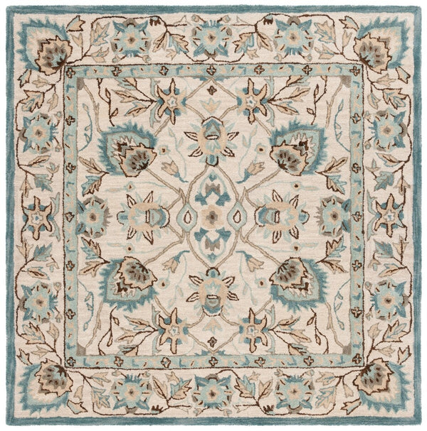 Antiquity Hand Tufted Wool Pile Rug - Exquisite Craftsmanship from India for Timeless Elegance