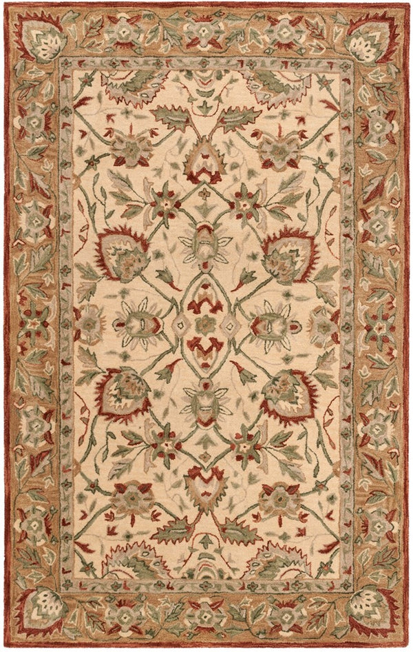 Antiquity Hand Tufted Wool Pile Rug - Exquisite Craftsmanship from India for Timeless Elegance