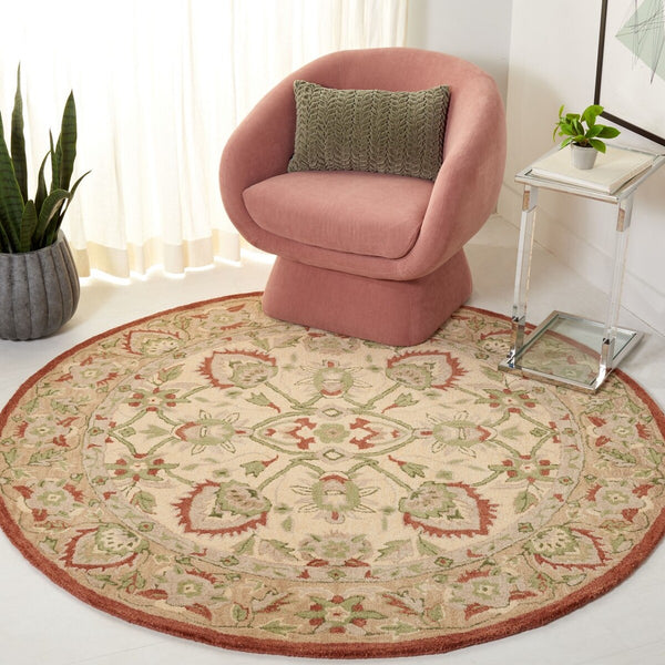 Antiquity Hand Tufted Wool Pile Rug - Exquisite Craftsmanship from India for Timeless Elegance