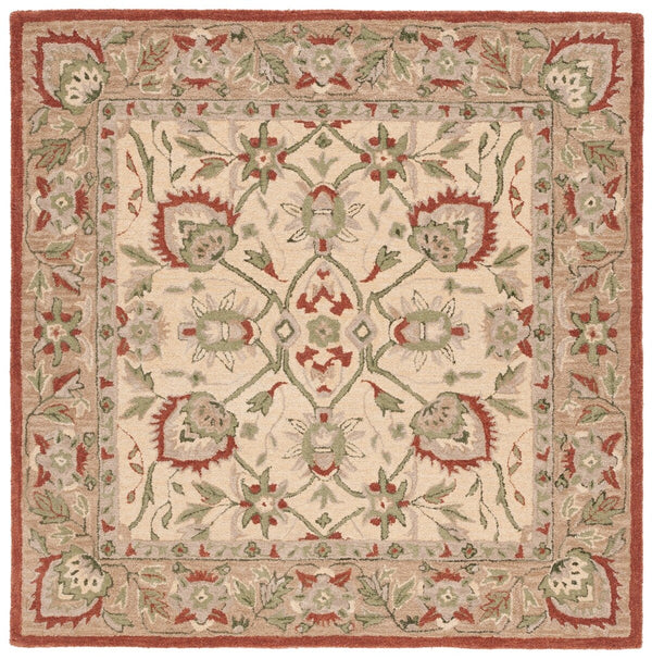 Antiquity Hand Tufted Wool Pile Rug - Exquisite Craftsmanship from India for Timeless Elegance