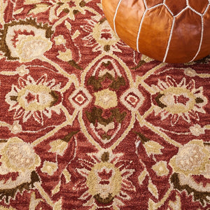 Antiquity Hand Tufted Wool Pile Rug - Exquisite Craftsmanship from India for Timeless Elegance